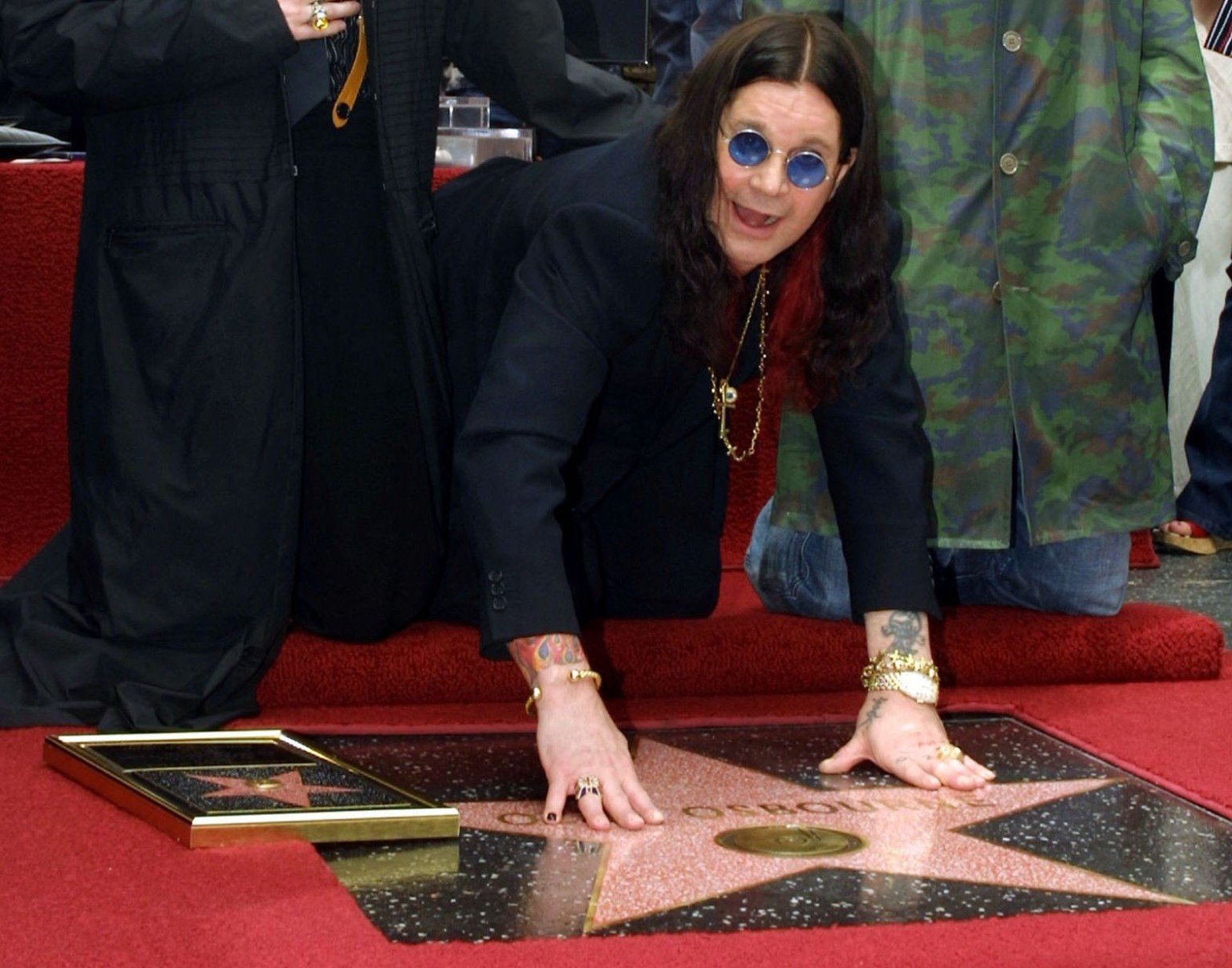 O cantor ganhou uma estrela na calçada da fama, em Los Angeles, em 2002. Ele tem outra estrela na Broad Street, em Birmingham, sua cidade natal.-Lee Celano/AFP