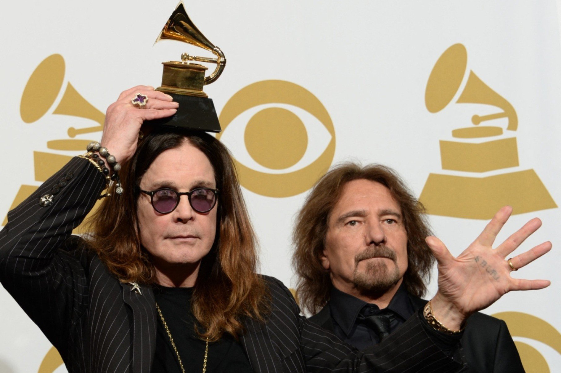 Ozzy Osbourne foi indicado a 12 prêmios Grammys e venceu cinco. Em 2014, levou o prêmio de Melhor Performance de Metal por "God is dead". -Joe Klamar/AFP