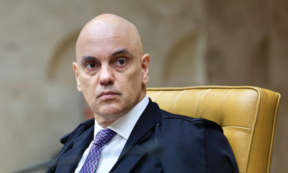 Magistrado é alvo dos Estados Unidos por atuação no julgamento do ex-presidente Jair Bolsonaro (PL) - (crédito: Fellipe Sampaio /STF) Magistrado é alvo dos Estados Unidos por atuação no julgamento do ex-presidente Jair Bolsonaro (PL) - (crédito: Fellipe Sampaio /STF)
