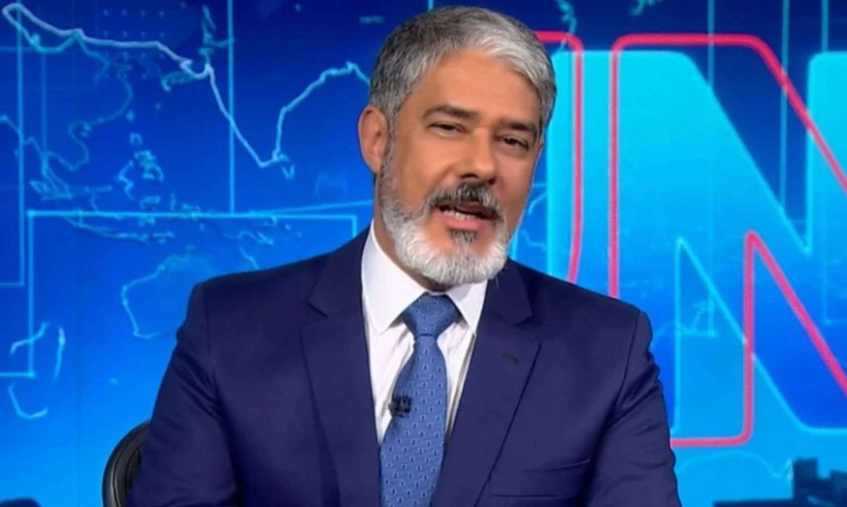 Demitido? Saída de William Bonner da Globo vem à tona -  (crédito: Tupi - Pablo Oliveira)