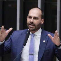 Eduardo Bolsonaro sobre Zema: 'Turminha da elite financeira' - Zeca Ribeiro/Câmara dos Deputados