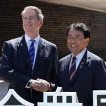 Trump alcança acordos comerciais com Japão e Filipinas -  AFP