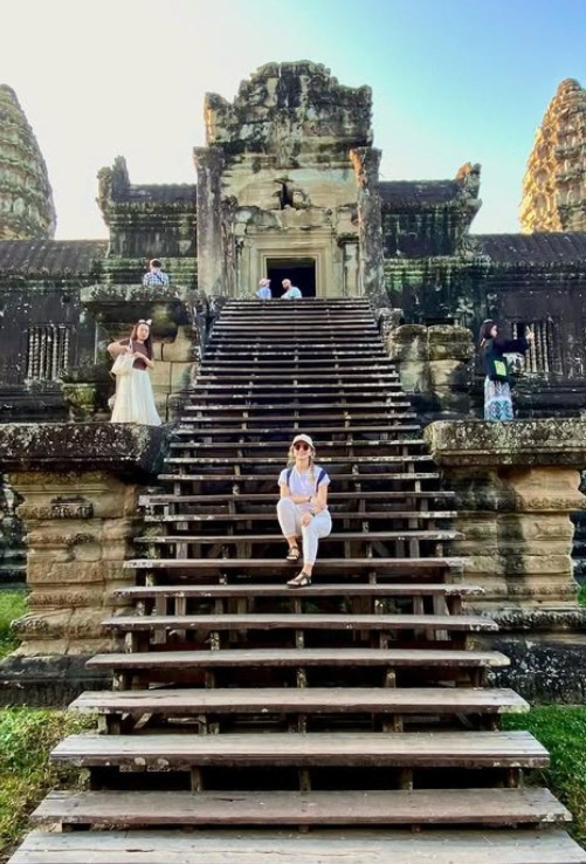 Templo Angkorwat, em Camboja-Arquivo Pessoal