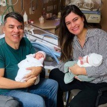 Nascimento de gêmeos prematuros é marcado por reencontro emocionante - Arquivo pessoal