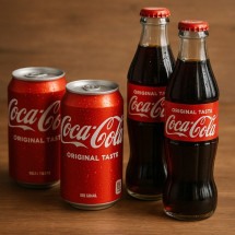 Até com refrigerante o presidente americano se mete: Coca-Cola vai mudar por causa de Donald Trump - Imagem gerada por i.a 