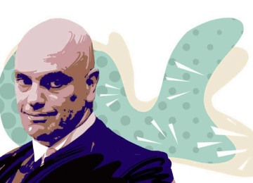 Moraes foi claro: a Justiça pode ser cega, mas não é tola -  (crédito: Quinho)
