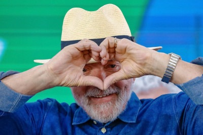 Lula em uma e suas visitas a Minas Gerais neste ano -  (crédito: Ricardo Stuckert/PR)