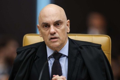 Moraes ‘perdoa’ infração à prisão domiciliar de líder de acampamento golpista -  (crédito: Platobr Nacional)