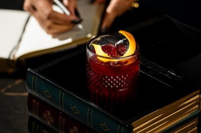 The Book, drinque do Aflora Secreta -  (crédito: Victor Schwaner/ Divulgação)