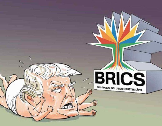 Trump e o Brics -  (crédito: Quinho)