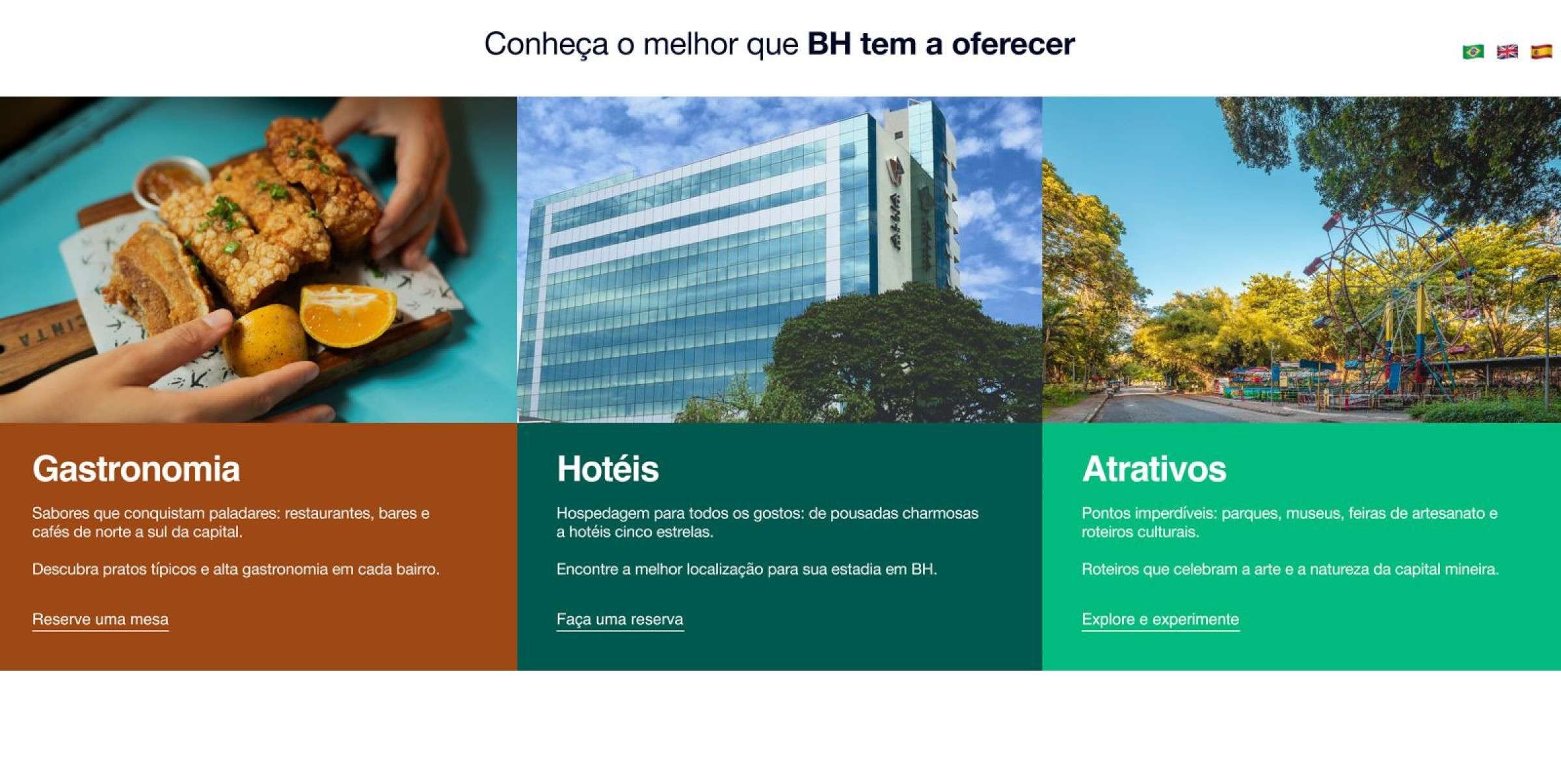 Com foco no Turismo de Negócios, site vai oferecer agenda da programação da capital mineira