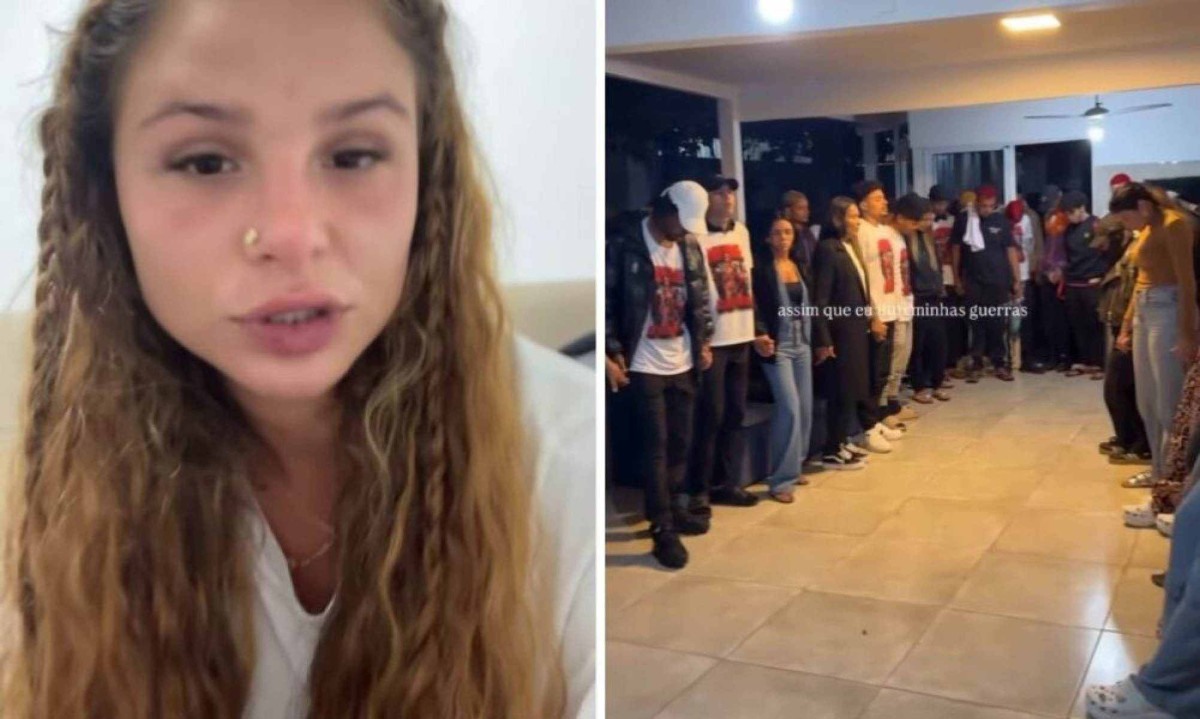 Noiva de Oruam lidera círculo de oração após prisão do rapper: “Essa é a minha forma de lutar” - (crédito: Tupi - Pablo Oliveira) Noiva de Oruam lidera círculo de oração após prisão do rapper: “Essa é a minha forma de lutar” - (crédito: Tupi - Pablo Oliveira)