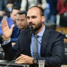 Câmara descarta cassar Eduardo Bolsonaro por faltas em 2025 e discussão se arrastará por ano eleitoral -  Pedro França/Agência Senado