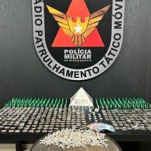BH: adolescentes se dividiam para vender e esconder drogas - Divulgação/PMMG
