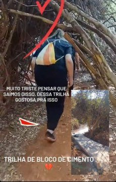 Postagem nas redes-sociais de Ricardo 
