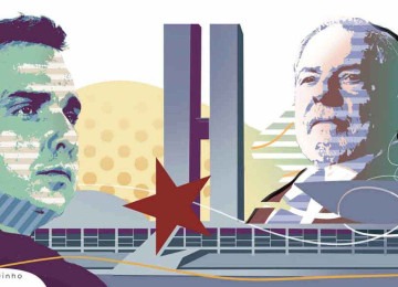 Pacheco e Lula -  (crédito: Quinho)