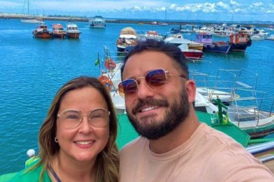 Matteos França, de 32 anos, é suspeito de matar a mãe. O filho da professora de História Soraya Tatiana foi preso na casa do pai nesta sexta-feira (25/7) -  (crédito: Reprodução/ Redes sociais )