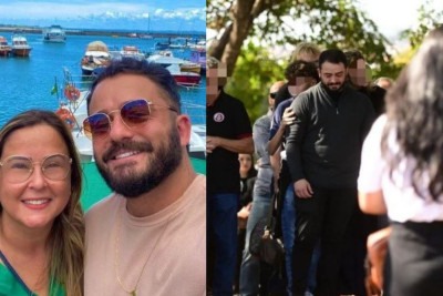 Matteos França, de 32 anos, é suspeito de matar a mãe. O filho da professora de História Soraya Tatiana foi preso na casa do pai nesta sexta-feira (25/7) -  (crédito: Reprodução-redes sociais/Leandro Couri/EM/D.A Press)
