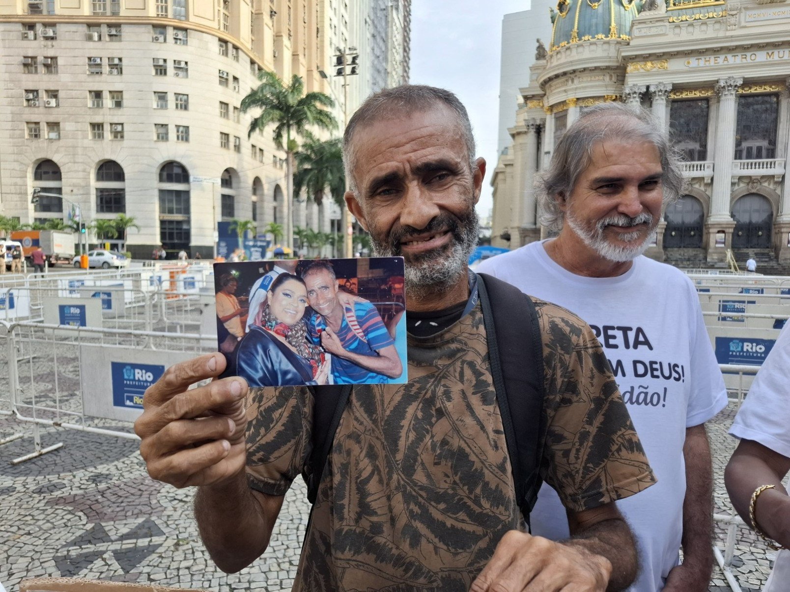 Fã mostra foto que tirou com Preta Gil-Tiê Leal/Tupi