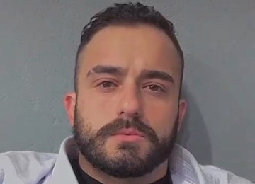 Matteos França, de 32 anos, foi preso na casa do pai, nesta sexta-feira (25/7) -  (crédito: Redes sociais/Reprodução)