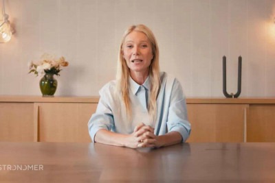Gwyneth Paltrow vira garota-propaganda temporária da Astronomer -  (crédito: Reprodução/YouTube)