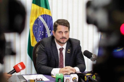 Marcos do Val, senador pelo Espirito Santo -  (crédito: AGENCIA BRASIL/REPRODUÇÃO)