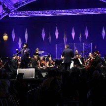 Alceu e Orquestra Ouro Preto encantam público na Praça da Liberdade - Jair Amaral/EM/D.A.Press