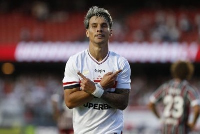 O São Paulo venceu o Fluminense por 3 a 1, neste domingo (21), no Morumbis. Veja as atuações! - Rubens Chiri / São Paulo FC -  (crédito: Foto: Rubens Chiri / São Paulo FC)
