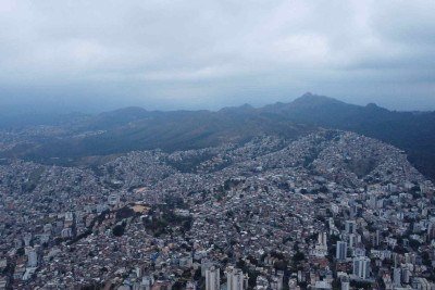 Capital mineira tem céu nublado neste domingo (27/7) -  (crédito:  Leandro Couri/EM/D.A Press)