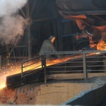 Produtores mineiros de ferro-gusa temem colapso com o tarifaço de Trump - Juarez Rodrigues/EM/D.A Press