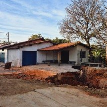 Veja fotos da cratera aberta por adutora que se rompeu em Santa Luzia