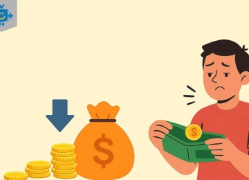  Representação visual do lucro FGTS em 2025: trabalhador recebe pouco, dinheiro segue preso na conta e rendimento continua abaixo da inflação. -  (crédito: Reprodução Educando seu Bolso)