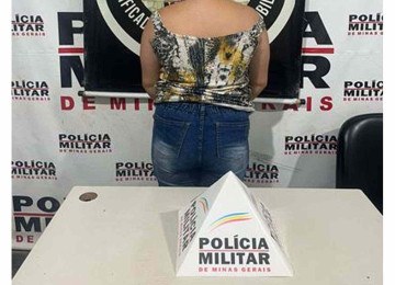 Golpes com taco e faca: mulher confessa participação em brutal assassinato -  (crédito: PMMG/Divulgação)