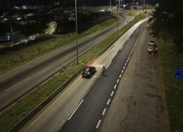A BR-040 terá reparos constantes no pavimento -  (crédito: Via Cristais/Divulgação)