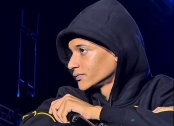 Rapper Oruam é usado por políticos conservadores para batizar projetos de lei que proíbe contratação de artistas que tenham letras que façam apologia a drogas e crime organizado -  (crédito: Reprodução/Redes Sociais)