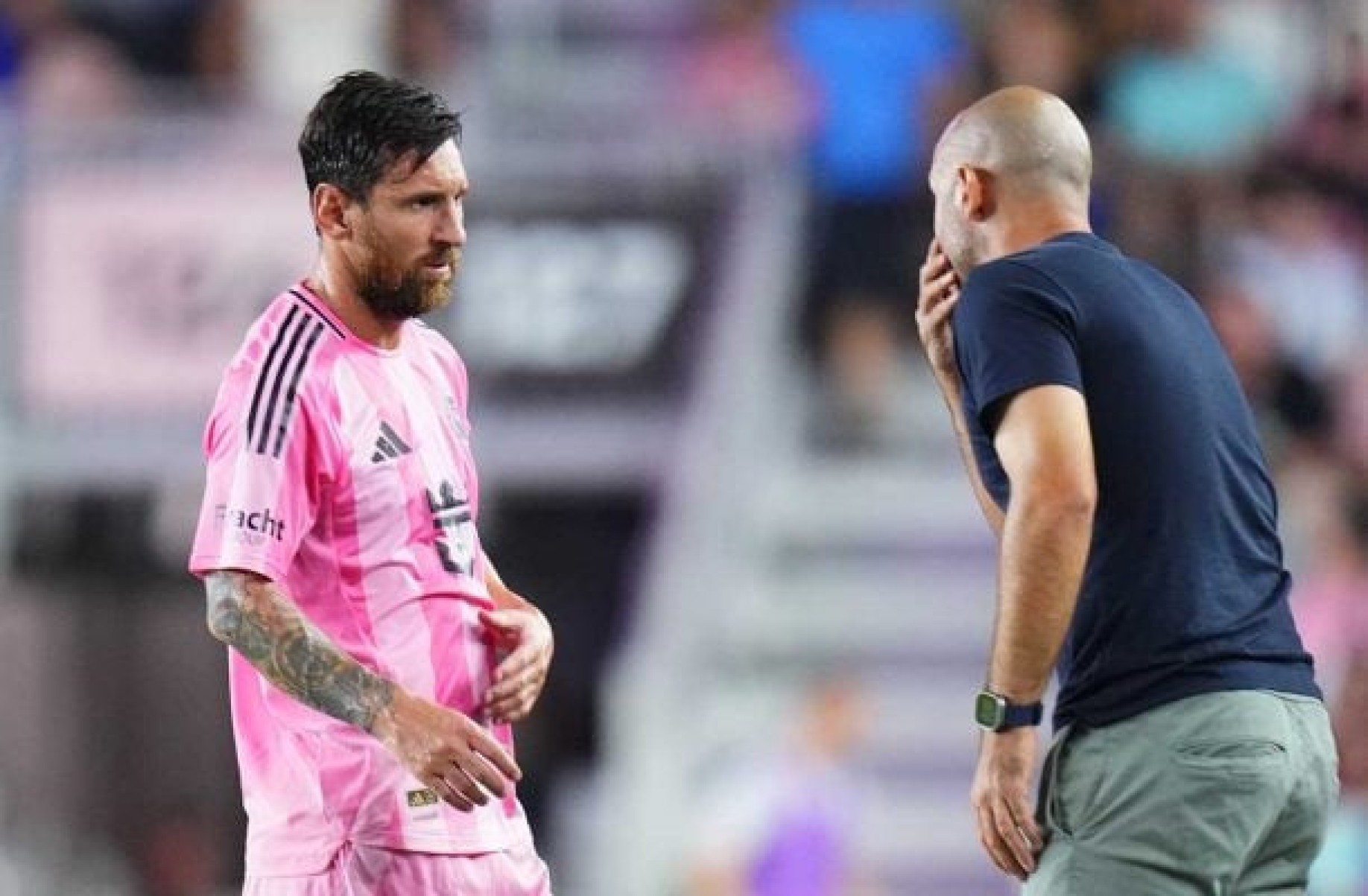 Mascherano critica MLS por suspensão a Lionel Messi Mascherano critica MLS por suspensão a Lionel Messi