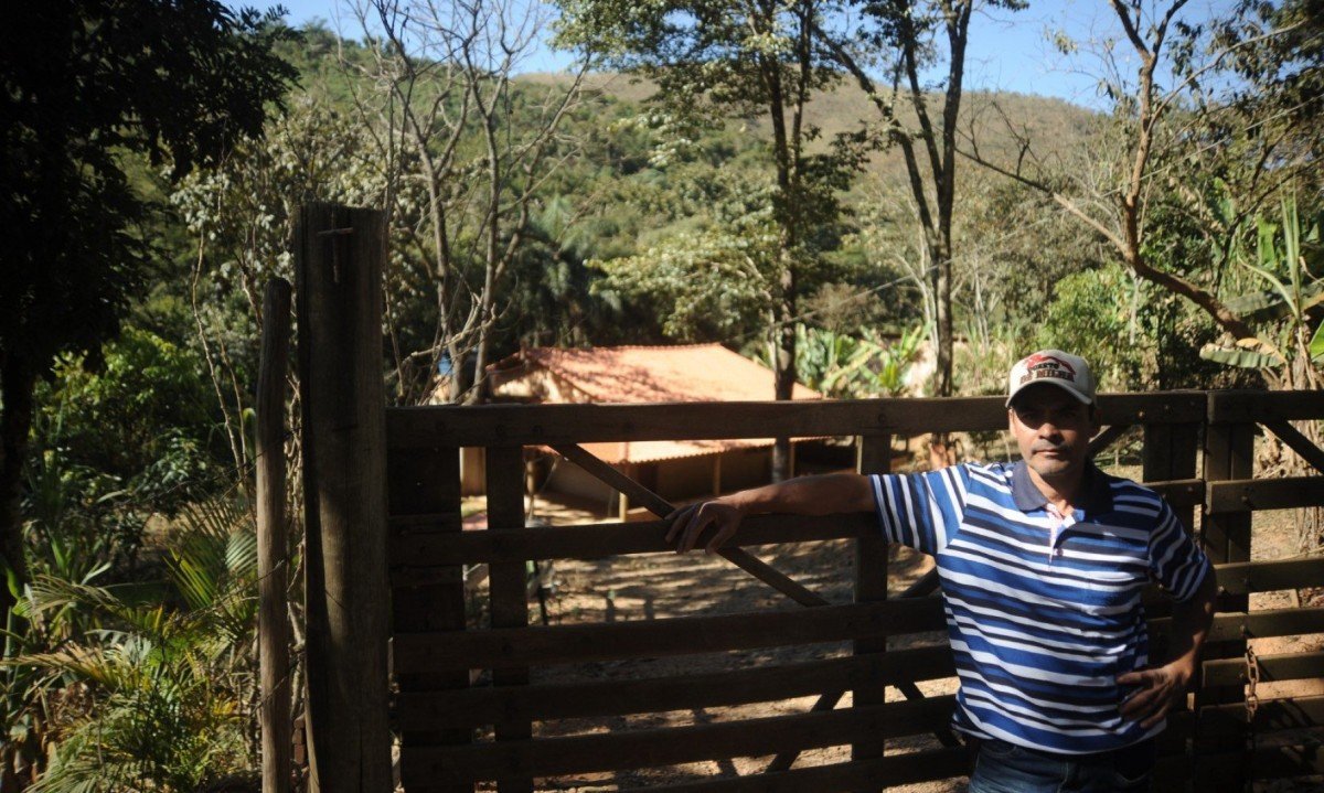 Evacua&ccedil;&otilde;es de fam&iacute;lias que vivem na Zona de Autossalvamento da barragem B1-A est&aacute; sendo feita pela Defesa Civil de Brumadinho -  (crédito: Alexandre Guzanshe / EM / D.A Press)