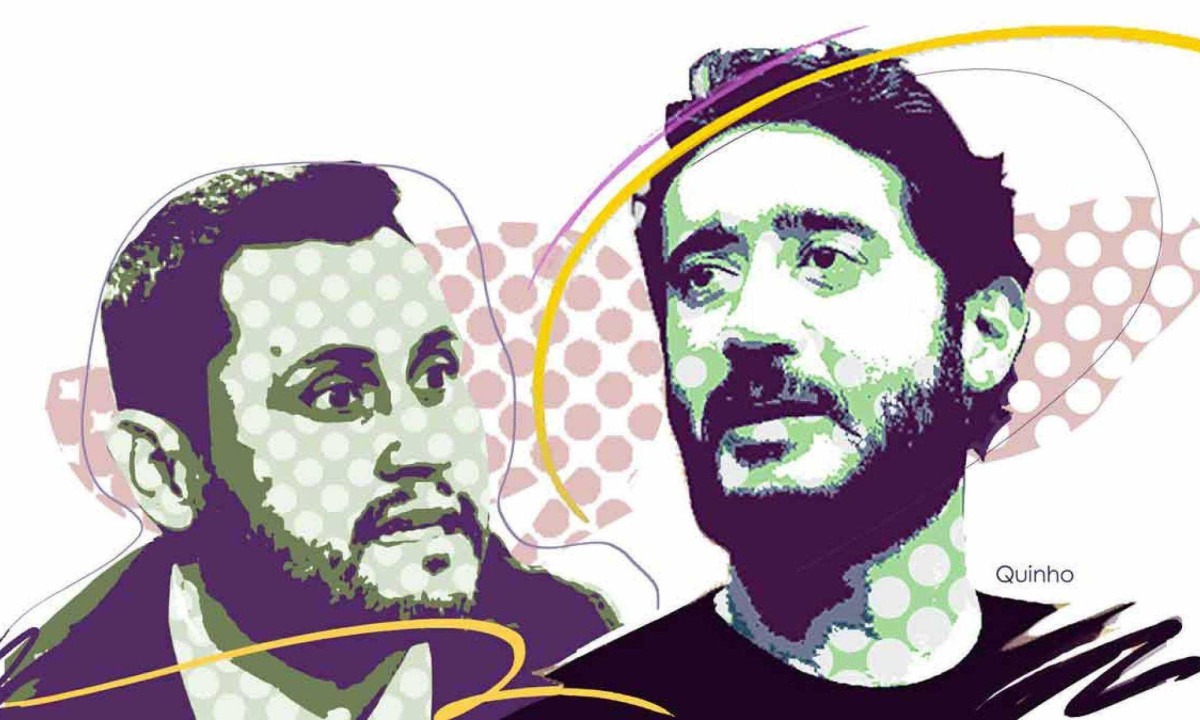 Em Minas, a dobradinha Cleitinho-Gabriel espelharia esse modelo. O estado, mais uma vez, testaria a fórmula antes do país. Laboratório de eleição. - (crédito: Quinho) Em Minas, a dobradinha Cleitinho-Gabriel espelharia esse modelo. O estado, mais uma vez, testaria a fórmula antes do país. Laboratório de eleição. - (crédito: Quinho)