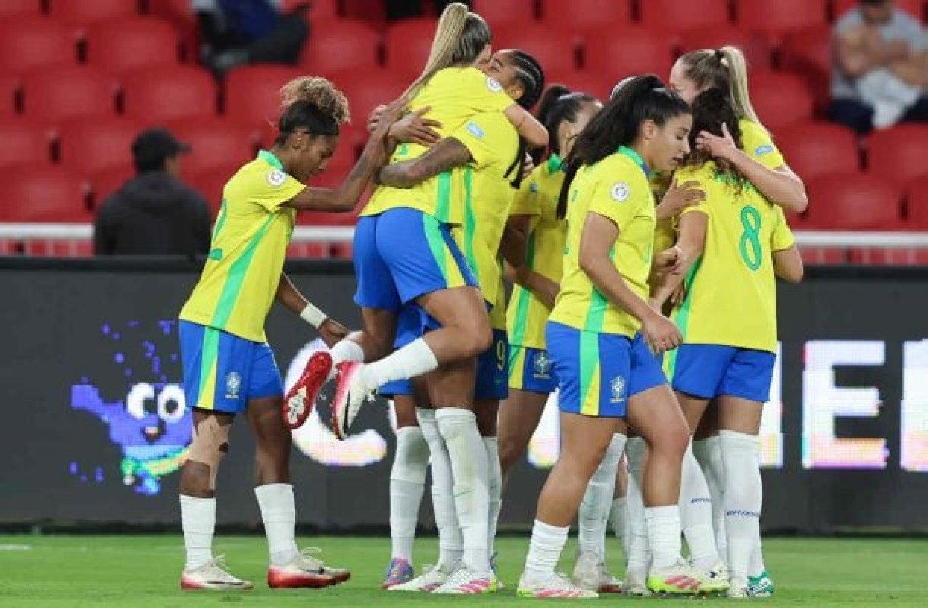 Brasil goleia Uruguai e está na final da Copa América feminina