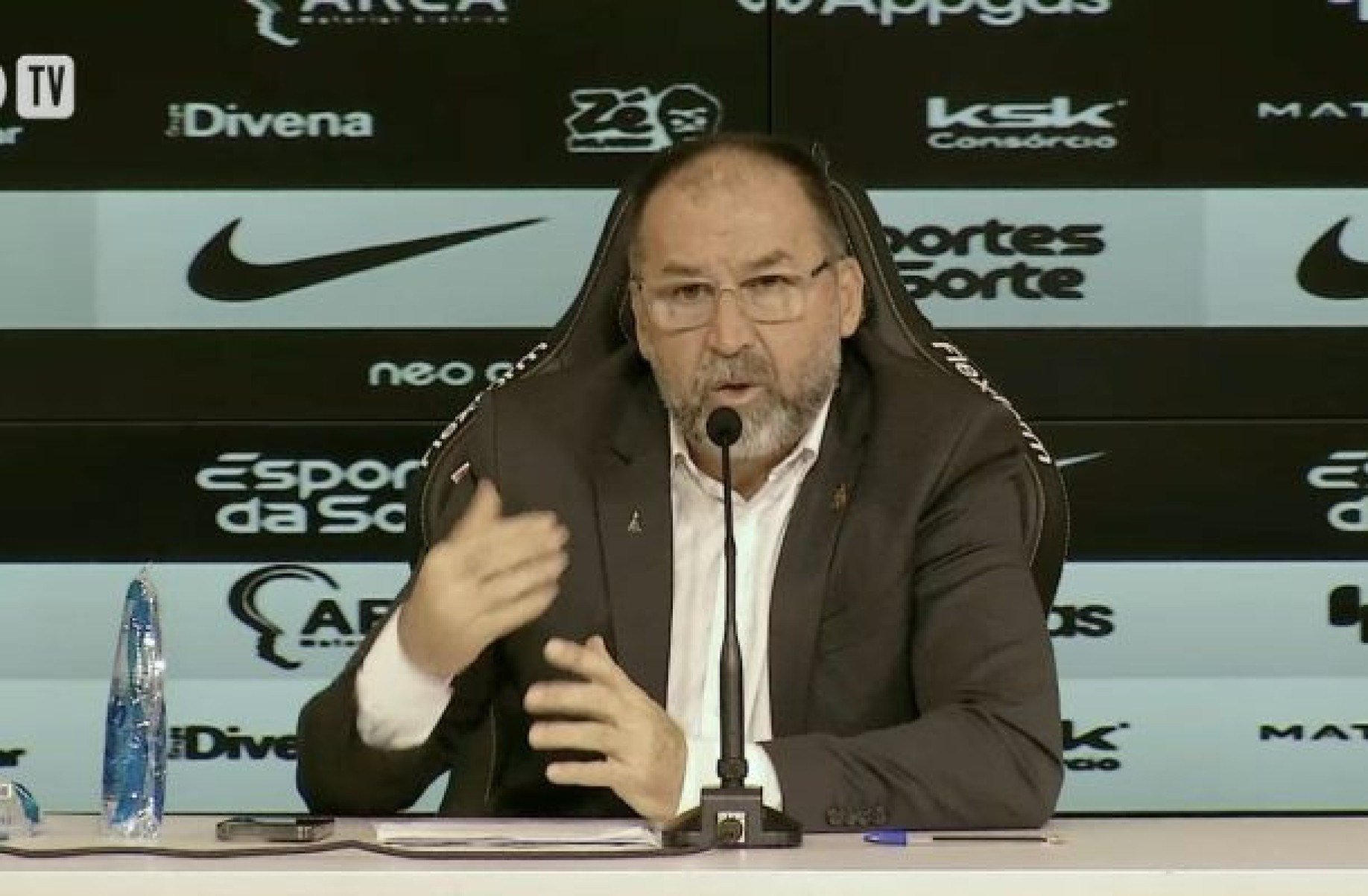Justiça nega pedido de presidente afastado do Corinthians em caso da VaideBet