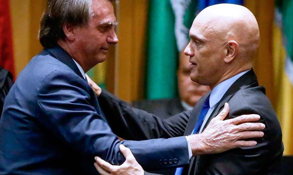 O ex-presidente Bolsonaro tende a ter maior prejuízo em duelo com Moraes -  (crédito: Sérgio Lima/AFP)