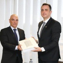 Pacheco presta solidariedade a Moraes após Lei Magnitsky - Antonio Augusto/Secom/TSE