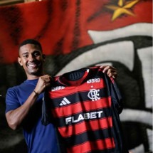 Ex-Atlético de Madrid, o atacante Samuel Lino custou 22 milhões de euros (ou R$ 143,6 milhões) ao Flamengo, maior contratação da história do clube carioca -  (crédito: Instagram/Reprodução)