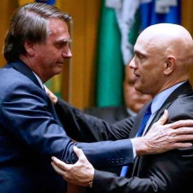 O ex-presidente Bolsonaro tende a ter maior prejuízo em duelo com Moraes -  (crédito: Sérgio Lima/AFP)