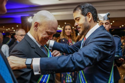 Jorge Messias afirmou que medidas do governo em defesa do Estado serão tomadas no momento oportuno  -  (crédito: Fellipe Sampaio /STF)