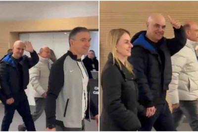 Alexandre de Moraes na Neo Química Arena -  (crédito: Fábio Lázaro/Trivela/Reprodução redes sociais)
