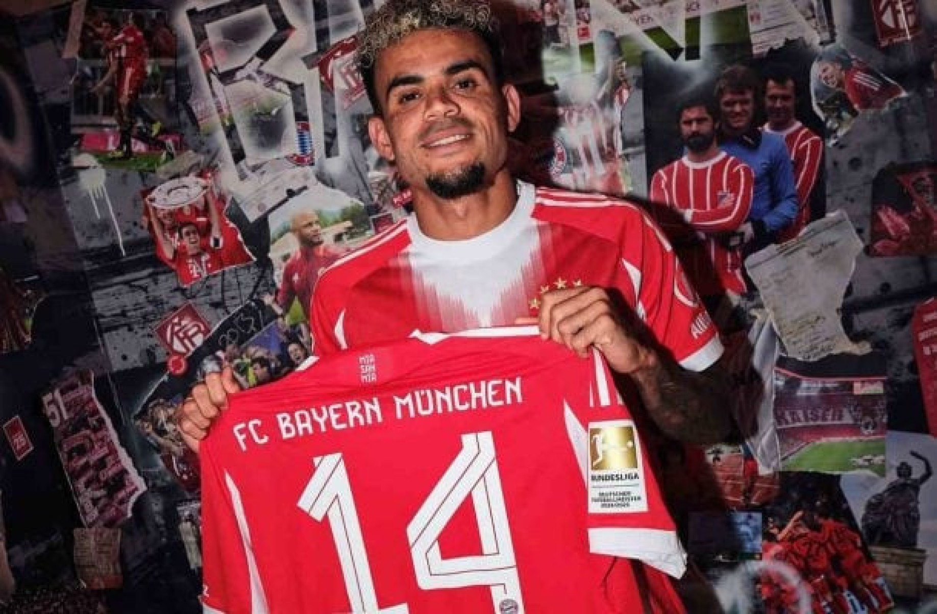 Bayern Munique confirma contratação de Luis Díaz por R$ 484 milhões