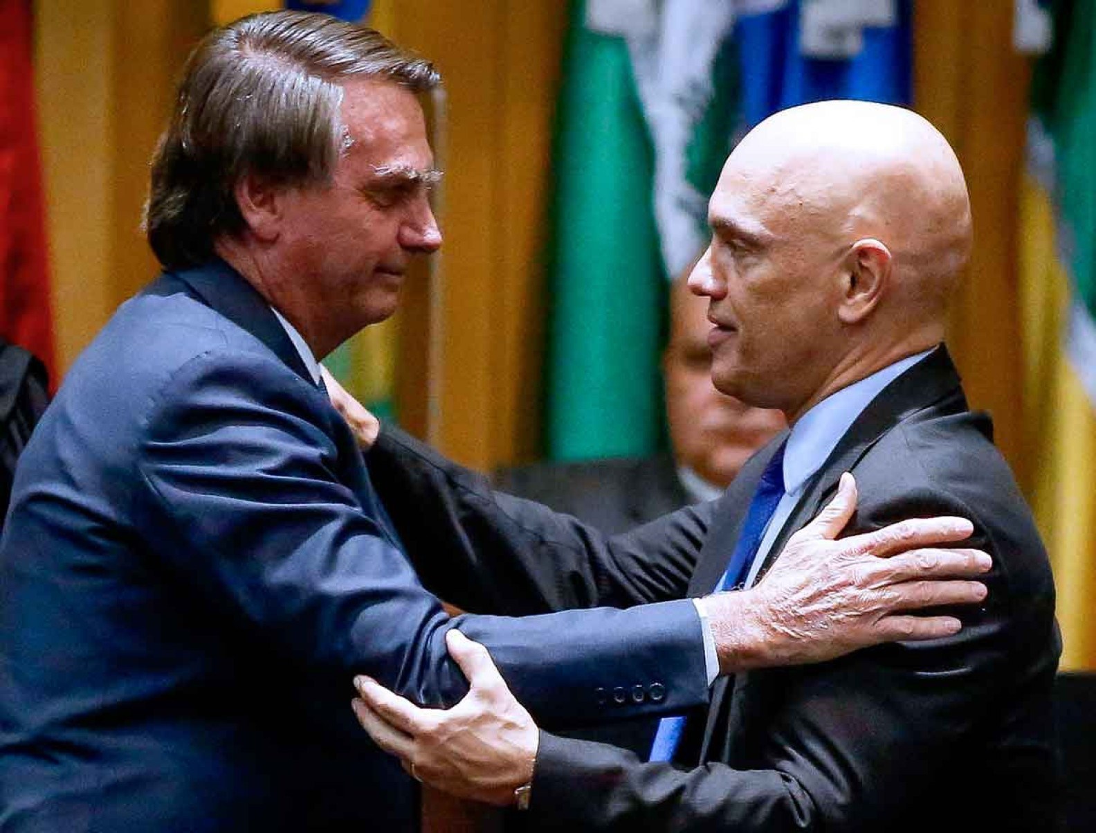 O ex-presidente Bolsonaro tende a ter maior prejuízo em duelo com Moraes - (crédito: Sérgio Lima/AFP) O ex-presidente Bolsonaro tende a ter maior prejuízo em duelo com Moraes - (crédito: Sérgio Lima/AFP)