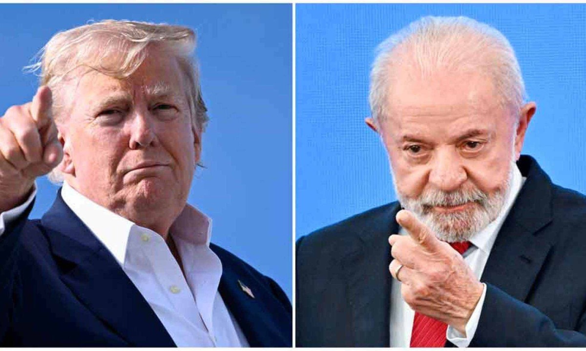 Donald Trump segue escalando o enfrentamento com o governo Lula - (crédito: EVARISTO SÁ/AFP E Brendan SMIALOWSKI/AFP) Donald Trump segue escalando o enfrentamento com o governo Lula - (crédito: EVARISTO SÁ/AFP E Brendan SMIALOWSKI/AFP)