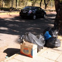 Moradores da Avenida José do Patrocínio Pontes, no Bairro Mangabeiras reclamam que coleta de lixo não tem sido realizada regularmente  -  (crédito: Jair Amaral/EM/D.A Press)